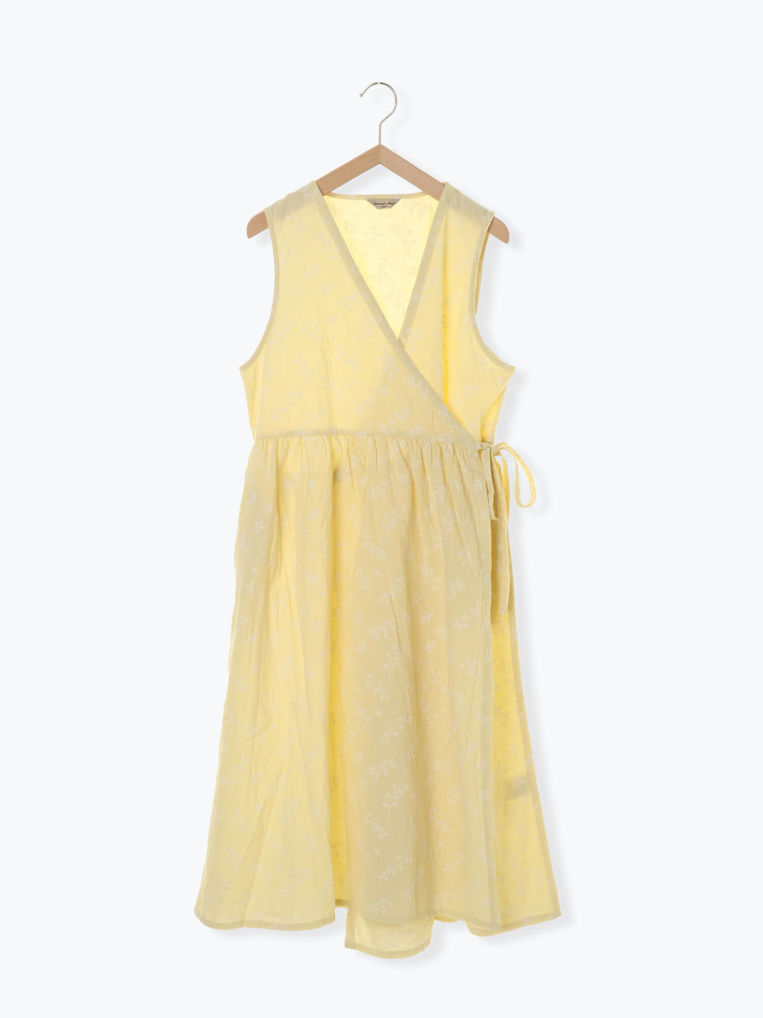 夏カタログ レモン柄刺繍カシュクールワンピース ワンピース セール Samansa Mos2 サマンサ モスモス のアウトレット Outlet 公式通販