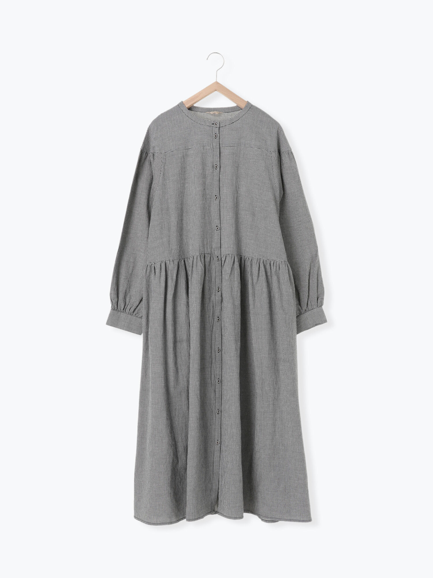 ギンガムスタンドカラーワンピース ワンピース Samansa Mos2 サマンサ モスモス のアウトレット Outlet 公式通販