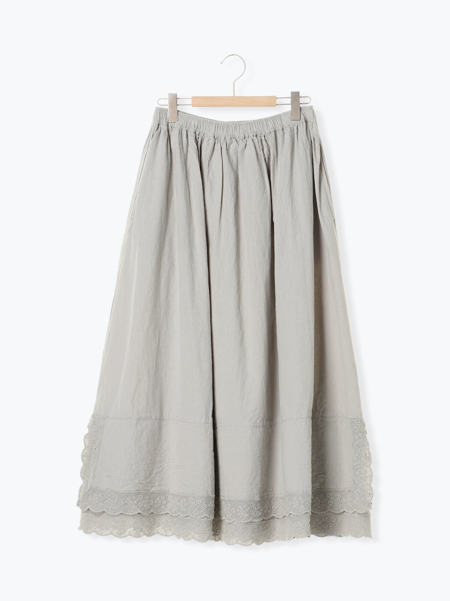 裾2段レーススカート ボトムス Samansa Mos2 サマンサ モスモス のアウトレット Outlet 公式通販