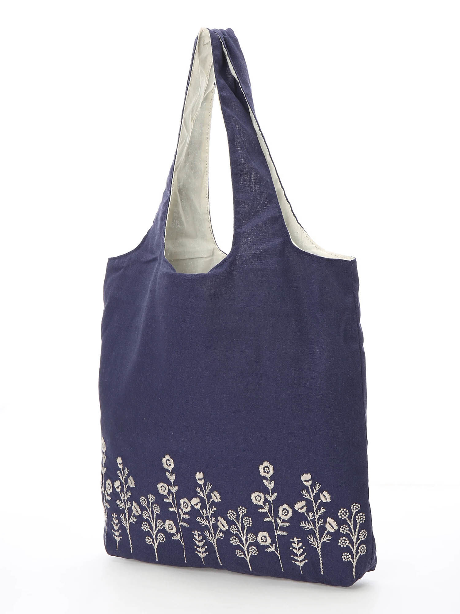 35th花刺繍ポケッタブルトート バッグ Samansa Mos2 サマンサ モスモス のアウトレット Outlet 公式通販