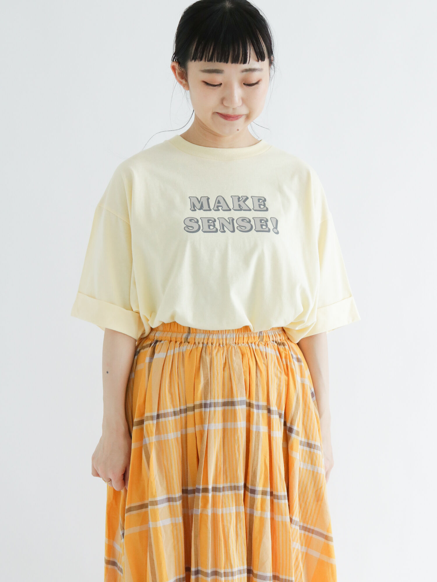 ロゴアソートプリントチュニックTシャツ（トップス/Tシャツ）【セール ...