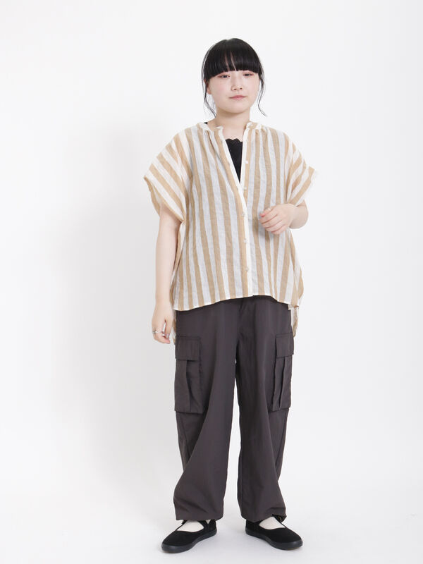 バンドカラーブラウス（トップス/シャツ・ブラウス）【セール