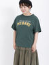フロッキープリントTシャツ（グリーン）｜Samansa Mos2（サマンサ モスモス）通販