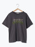 フロッキープリントTシャツ（チャコールグレー/オレンジ/グリーン/キナリ）｜Samansa Mos2（サマンサ モスモス）通販