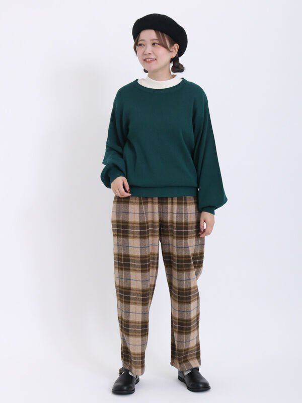 ミラノリブスウェットライクニット（トップス/ニット・セーター