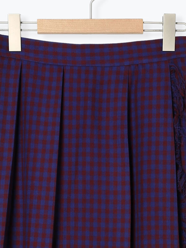 帯電防止】フリンジプリーツスカート（ボトムス/スカート）【セール