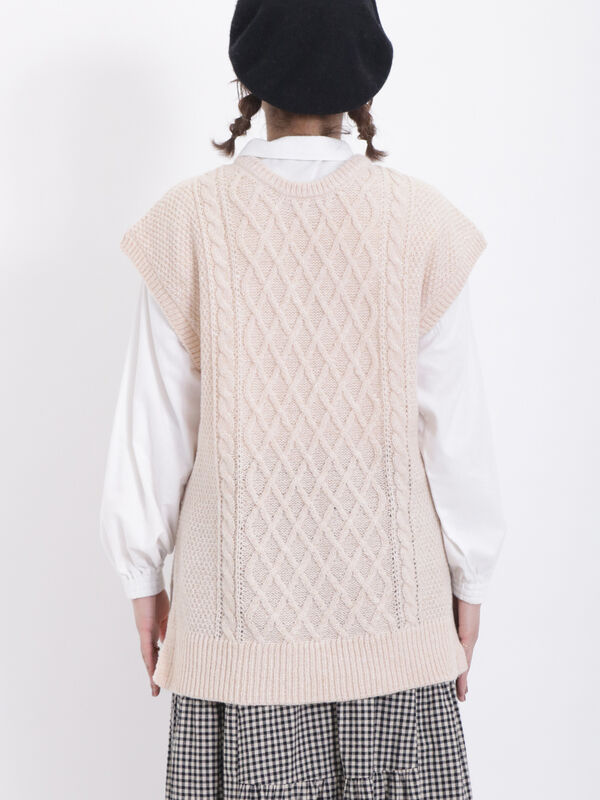ARAN 中綿VEST チャコールグレー サイズ3 ARAN / Vest - Fuzz 東京 新宿 通販