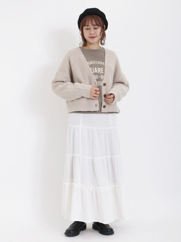 パール付ロゴスウェット（トップス/カットソー）【セール】｜Samansa