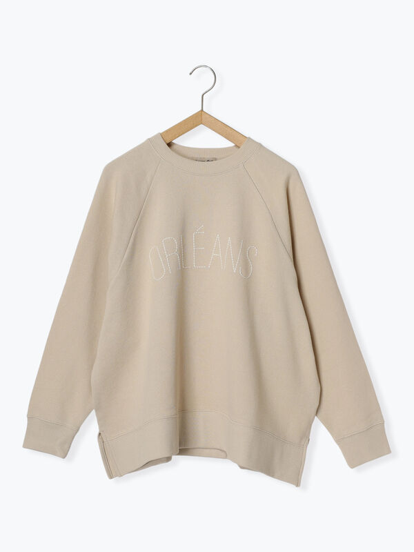 裏毛ぽこぽこ刺繍スウェット（トップス/ニット・セーター）【セール