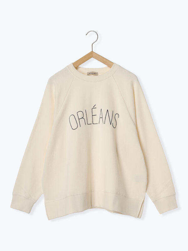 裏毛ぽこぽこ刺繍スウェット（トップス/ニット・セーター）【セール