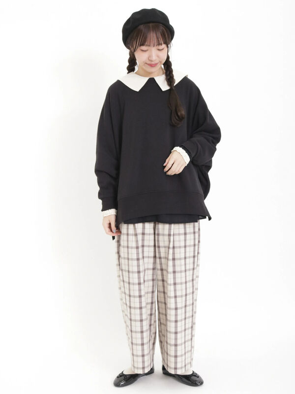 裏毛ドルマンスリーブスウェット（トップス/ニット・セーター