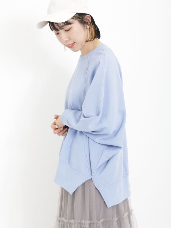 裏毛ドルマンスリーブスウェット（トップス/ニット・セーター