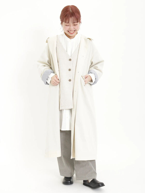 花粉防止】ステンカラーコート（アウター/コート）【セール】｜Samansa