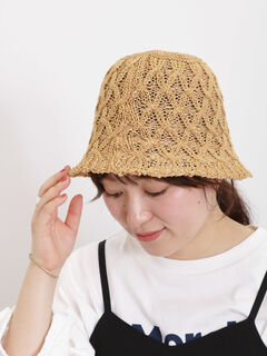 【美品】サマンサモスモス　帽子　2点セット セール】 【トムとジェリー】刺繍CAP（ベージュ/ブルー