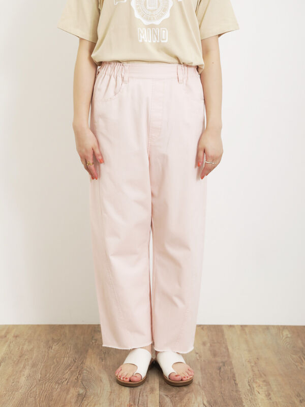 サマンサモスモス 【kazumi×Samansa Mos2】刺繍パンツ　ピンク kazumi×Samansa Mos2】刺繍パンツ（ブラック/ピンク/ベージュ