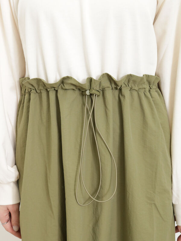 ◎ドッキング裏毛ワンピース（トップス/ニット・セーター）【セール