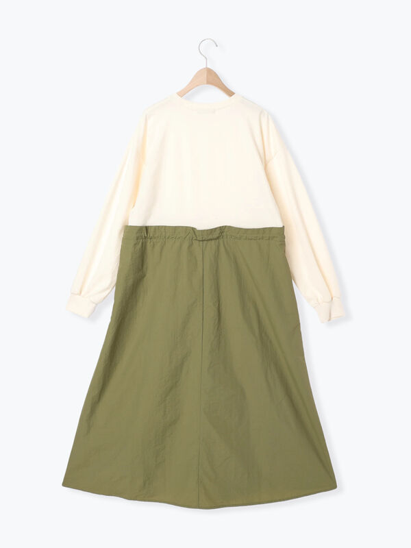 ◎ドッキング裏毛ワンピース（トップス/ニット・セーター）【セール