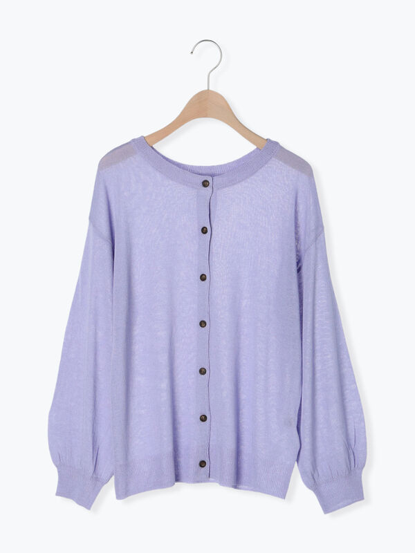 トモさま　c マシンウォッシャブル】前後着2WAYカーディガン（トップス