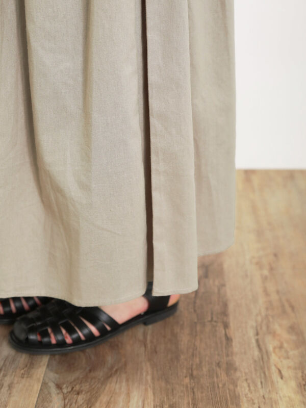 配色左脇リボンスカート（ボトムス/スカート）【セール】｜Samansa