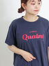 【オーガニックコットン】ロゴプリントTシャツ（ネイビー）｜Samansa Mos2（サマンサ モスモス）通販