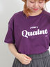 【オーガニックコットン】ロゴプリントTシャツ（オフホワイト/ネイビー/パープル/キナリ）｜Samansa Mos2（サマンサ モスモス）通販