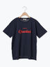 【オーガニックコットン】ロゴプリントTシャツ（オフホワイト/ネイビー/パープル/キナリ）｜Samansa Mos2（サマンサ モスモス）通販