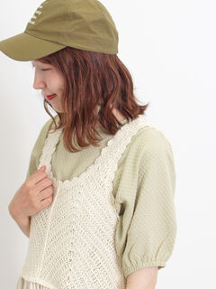 LGB LSC ARMY カットソー ワッフル レディース トップス LAGUA GEM | HOLTER NECK GLOW トップス (Tシャツ・カットソー
