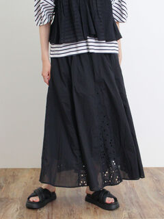 みみっち　新品　SM2☆ブラック／総刺繍パンツ ○参丸一 ×黒菟華 SM-30842 -M3 55『骸骨蛙❌骸骨うさぎ』 ALL