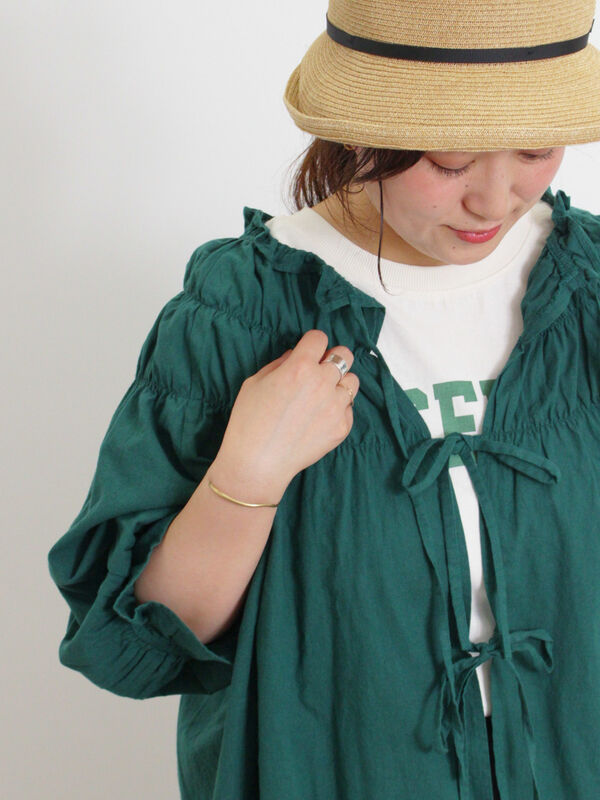新品 タグ付き MOUSSY フロント リボン ギャザー ブラウス 新品 タグ付き MOUSSY フロント リボン ギャザー ブラウス