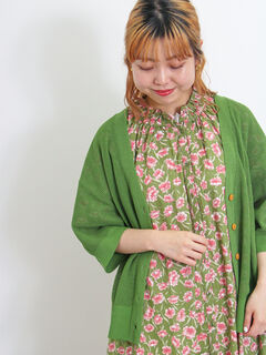 SM2 麻ウール混柄編みカーディガン Only Shop Limited