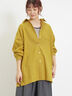 【イージーケア・接触冷感】シャツチュニック（イエロー）｜Samansa Mos2（サマンサ モスモス）通販