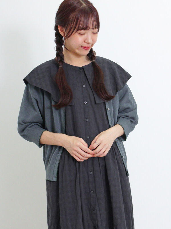 セーラー襟ティアードワンピース（ワンピース/ワンピース）【セール