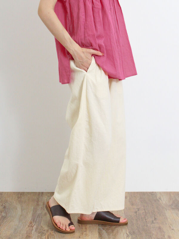 Samansa Mos2 ★新品同様★リネンパンツ♪★X228