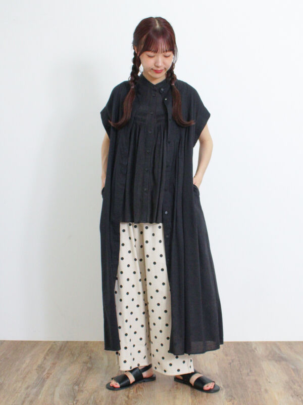 Samansa Mos2 ★新品同様★リネンパンツ♪★X228