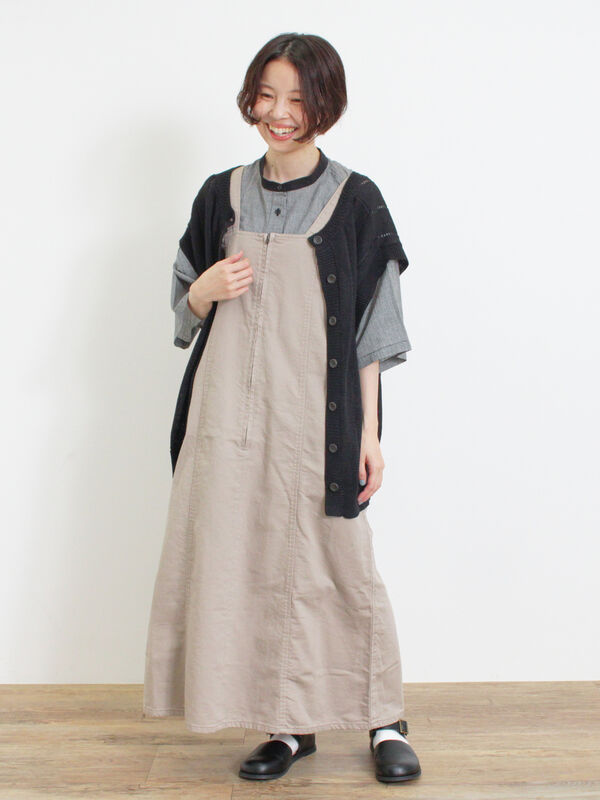 テープヤーン前後2WAYベスト（アウター/ベスト）【セール】｜Samansa