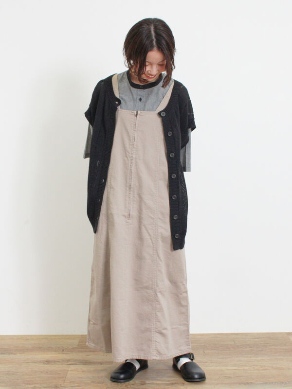 テープヤーン前後2WAYベスト（アウター/ベスト）【セール】｜Samansa