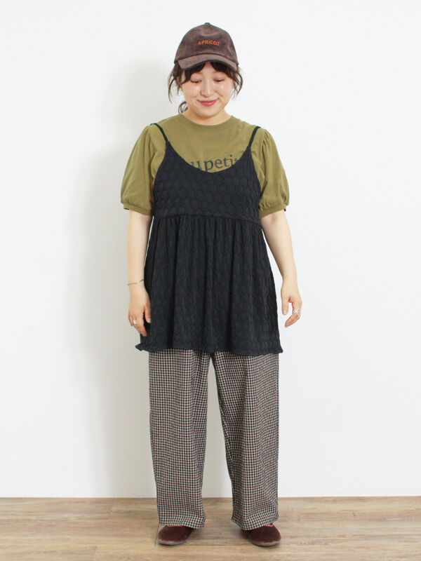 サマンサモスモス＊MAISON KAYSERTシャツ＊刺繍キャミチュニック サマンサモスモス＊MAISON KAYSERTシャツ＊刺繍キャミチュニック