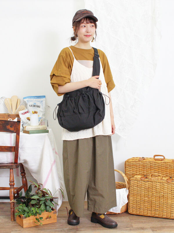 カットジャカードキャミチュニック（トップス/カットソー）【セール