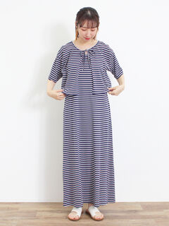サマンサモスモスワンピース他セット販売 セール】 【kazumi×Samansa Mos2】フリルカラーワンピース