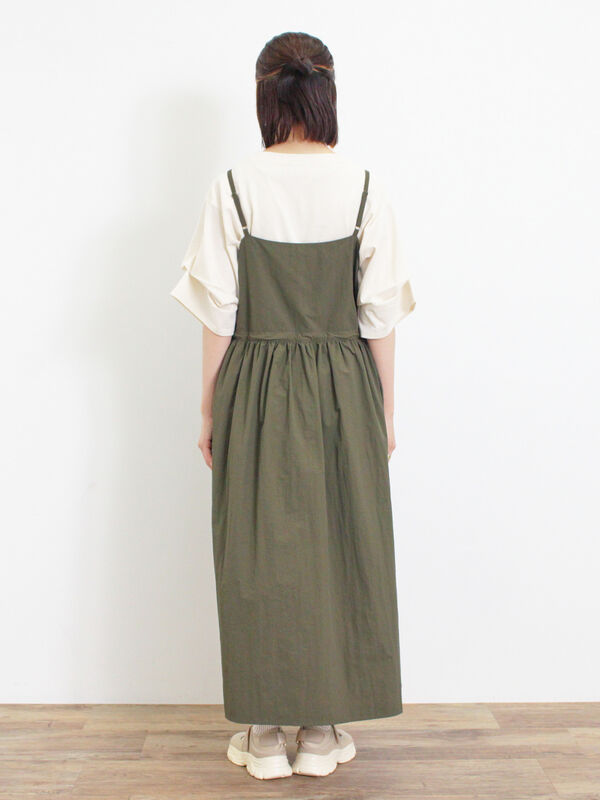 ナイロンジップキャミワンピース（ワンピース/ワンピース）【セール