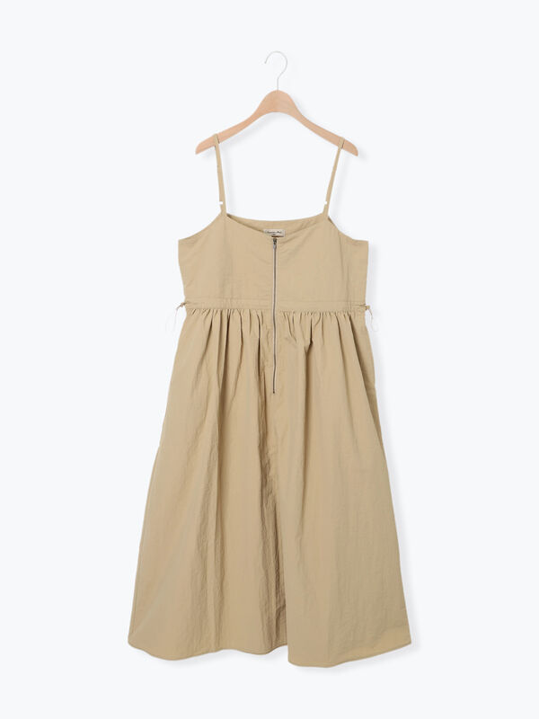 ナイロンジップキャミワンピース（ワンピース/ワンピース）【セール