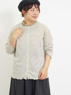 限定値下げ！ランダムティアードタフタブラウス 新品　グリーン38 グリーン/緑系アイテムのセール・アウトレット｜レディース