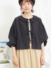 オーバーレース刺繍ブラウス（ブラック）｜Samansa Mos2（サマンサ モスモス）通販
