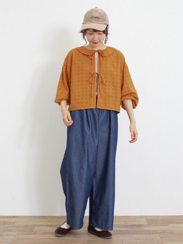 オーバーレース刺繍ブラウス（トップス/シャツ・ブラウス