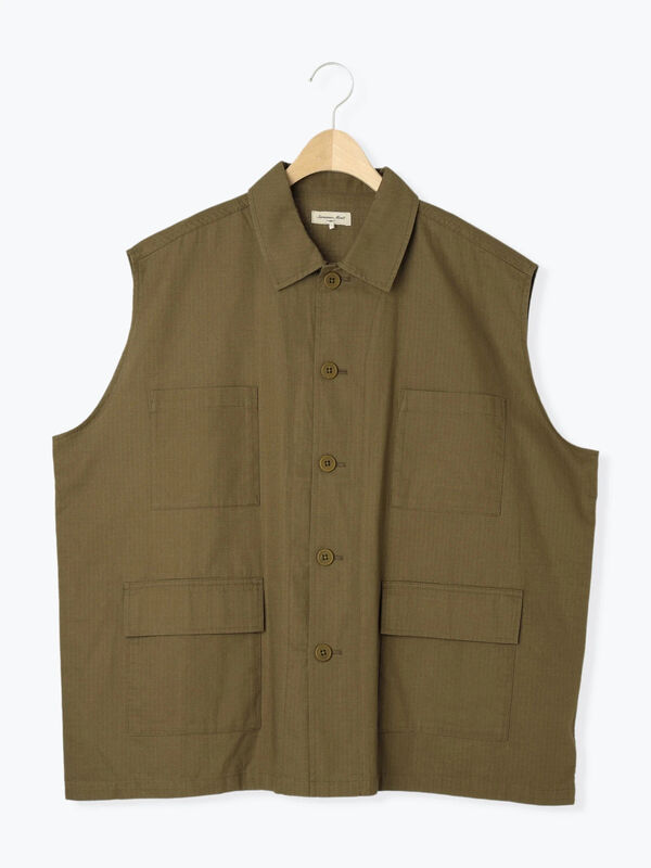 KAPITAL ベスト ボアベスト ミリタリーベスト　カーキ　サイズ2(M) Kapital vest women – HARUYAMA