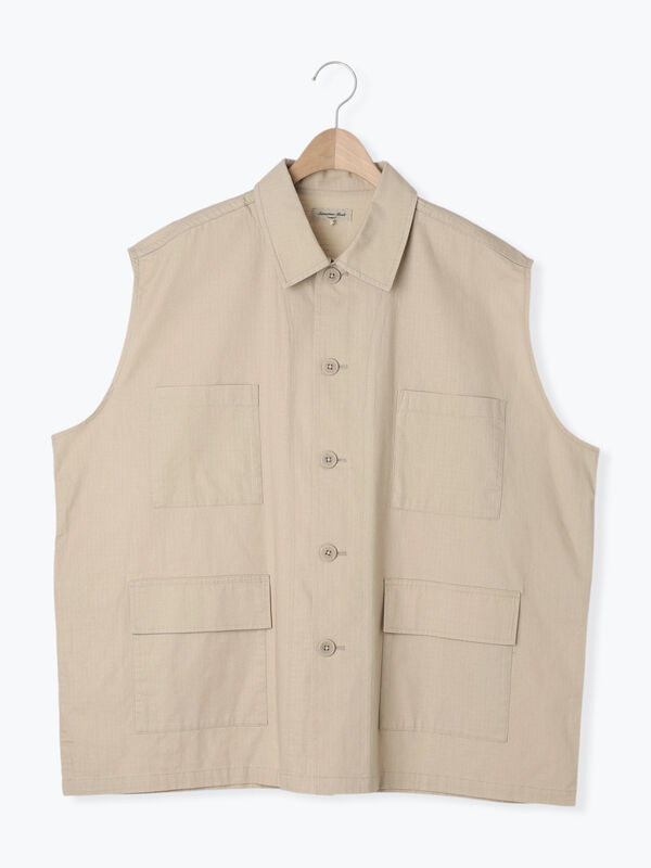 ミリタリーベスト（アウター/ベスト）【セール】｜Samansa Mos2