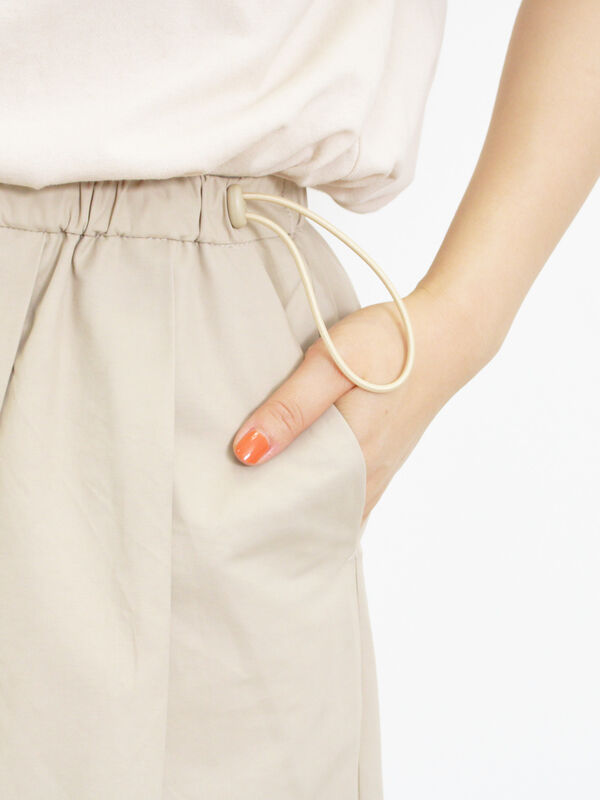 ドローコードデザインワイドパンツ（ボトムス/パンツ）【セール