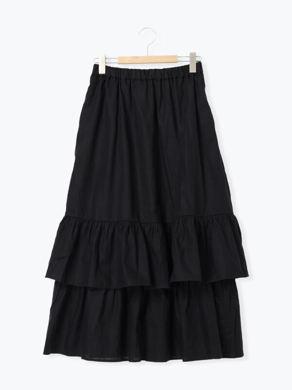 柄アソート裾重ねスカート（ボトムス/スカート）【セール】｜Samansa