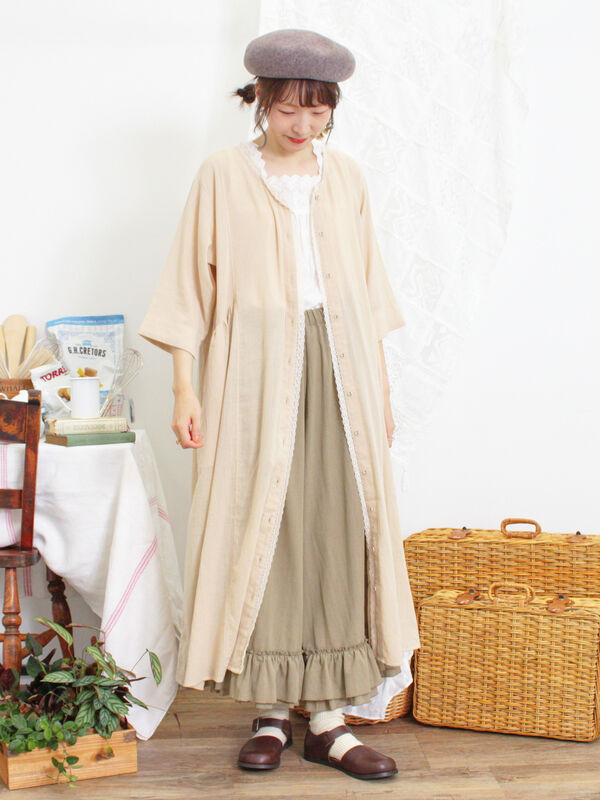 レース羽織りワンピース（ワンピース/ワンピース）【セール】｜Samansa