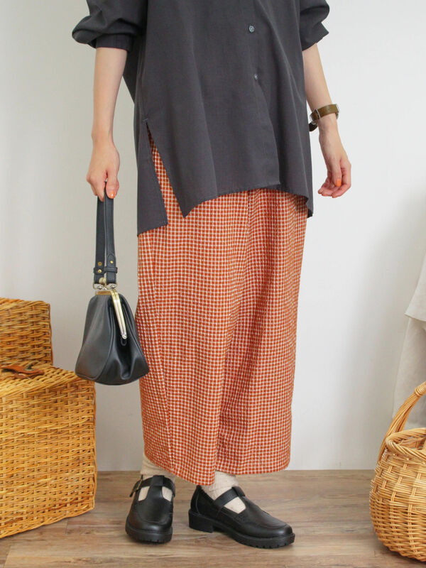 【新品タグ付き】サマンサモスモス＊ギンガムチェックコクーンパンツ ★完売品★ Samansa Mos2（サマンサ モスモス）の「◎ギンガムチェック